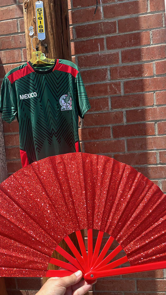 Mexico jersey and red fan bundle